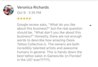 vernice richards google review